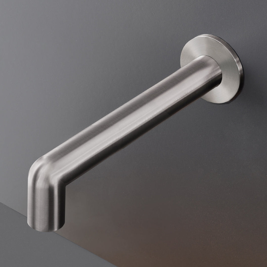 Cartesio Wall mounted spout L. 245 mm