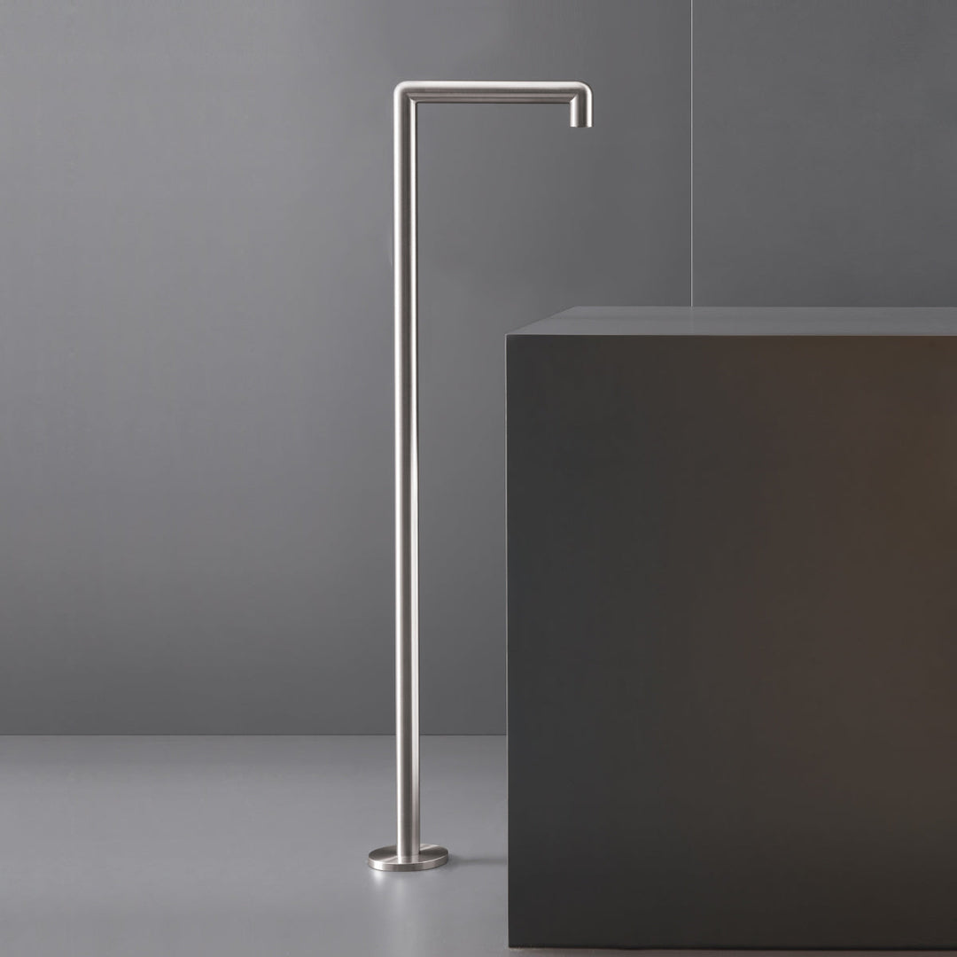 Cartesio Free-standing spout for washbasin H. 1100 mm