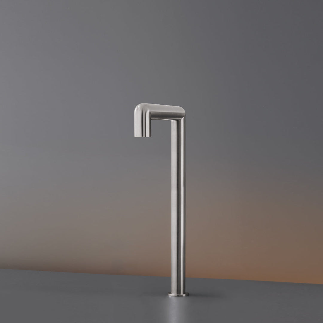 Cartesio Deck mounted swivelling spout H. 405 mm with undertop optional fixing