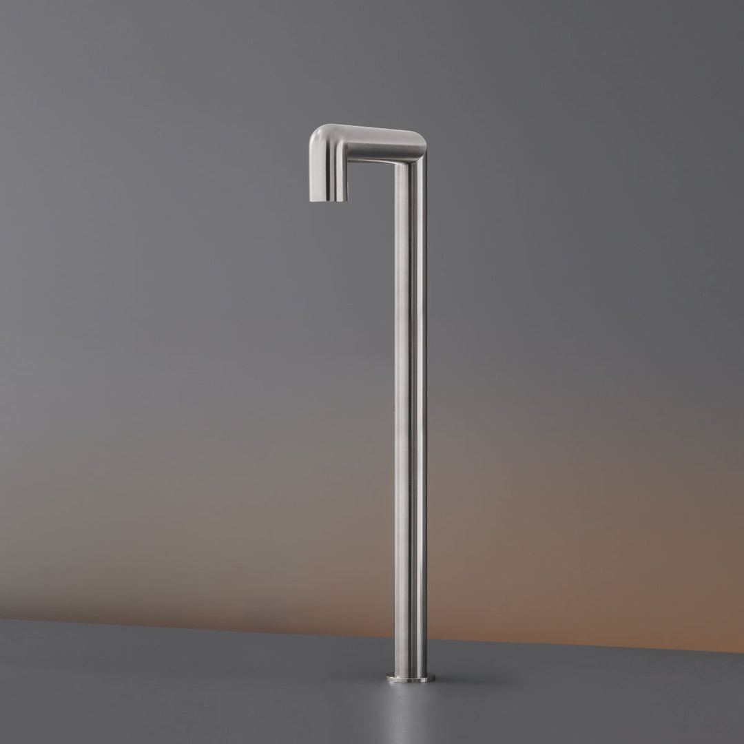 Cartesio Deck mounted swivelling spout H. 505 mm with undertop optional fixing