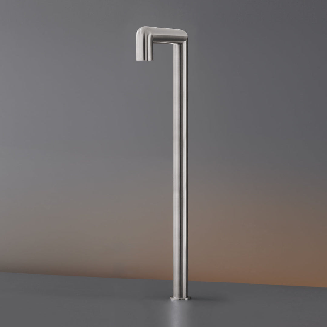 Cartesio Deck mounted swivelling spout H. 655 mm with undertop optional fixing