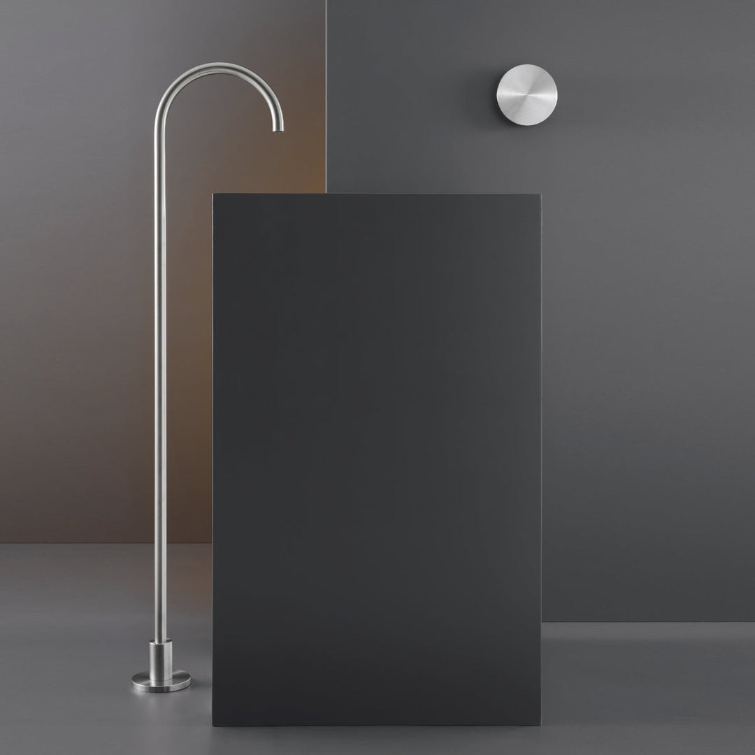 Circle Wall mounted dual handle mixer