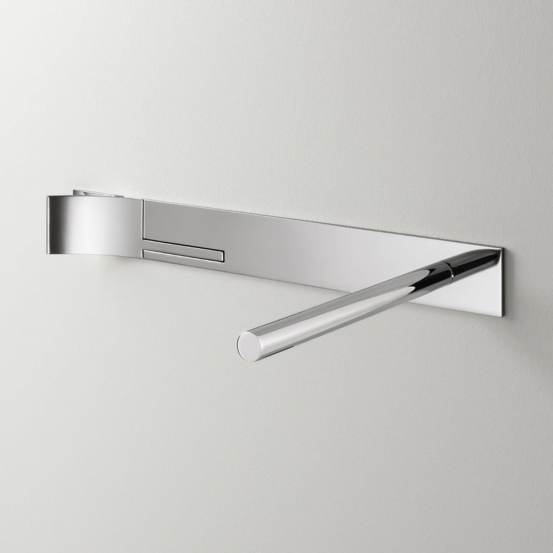 Wall Mounting Sink Mixer Wall mounted mixer with spout L. 230 mm and 2 way diverter. To combine with deck mounted pull-out hand shower FRE280