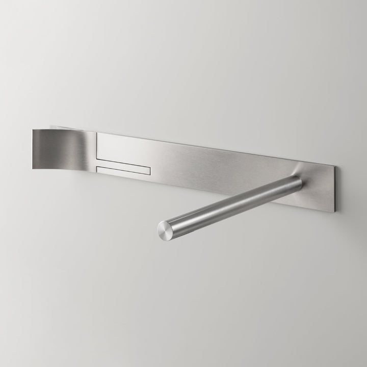 Wall Mounting Sink Mixer Wall mounted mixer with spout L. 230 mm and 2 way diverter. To combine with deck mounted pull-out hand shower FRE280