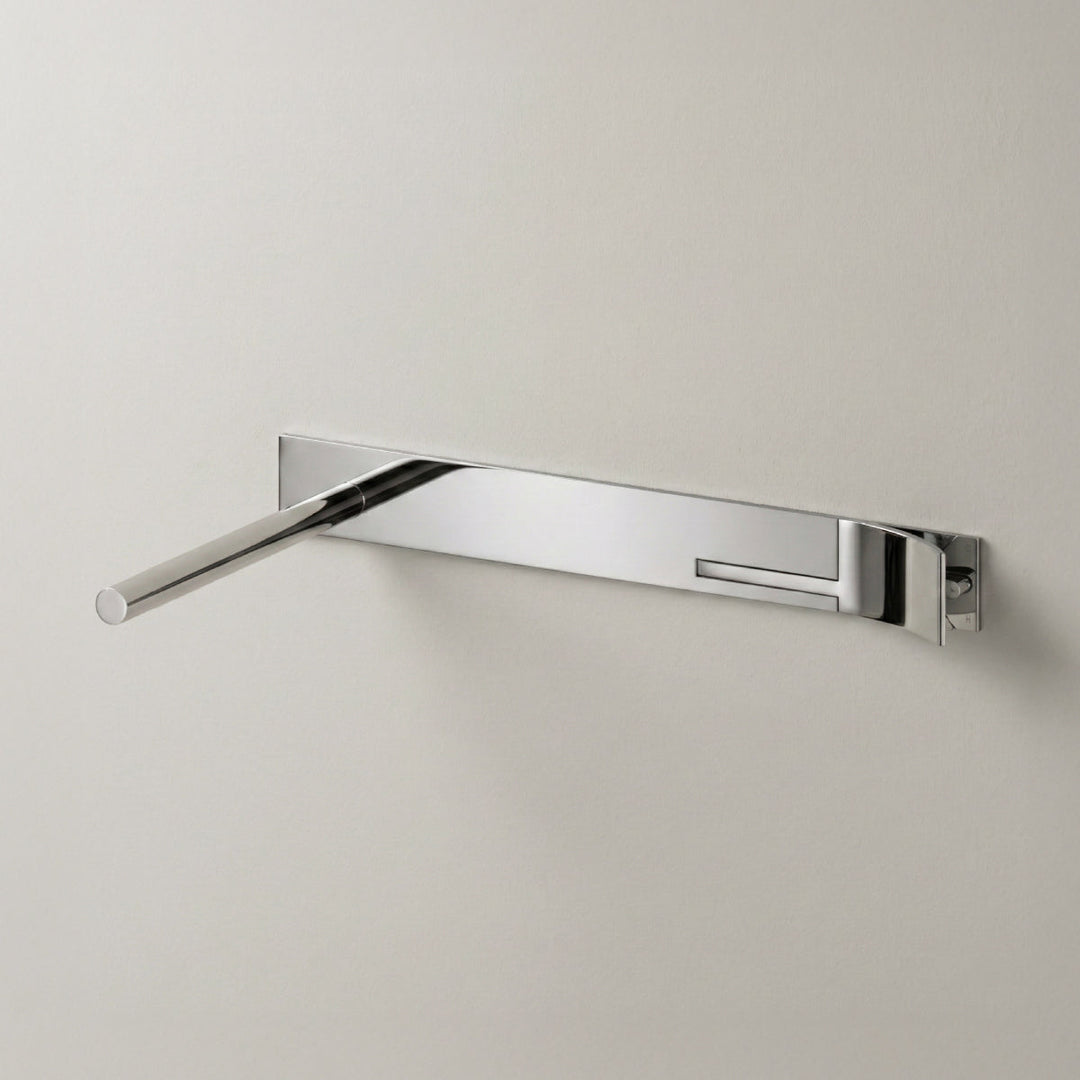 Wall Mounting Sink Mixer Wall mounted mixer with spout L. 230 mm and 2 way diverter. To combine with deck mounted pull-out hand shower FRE280