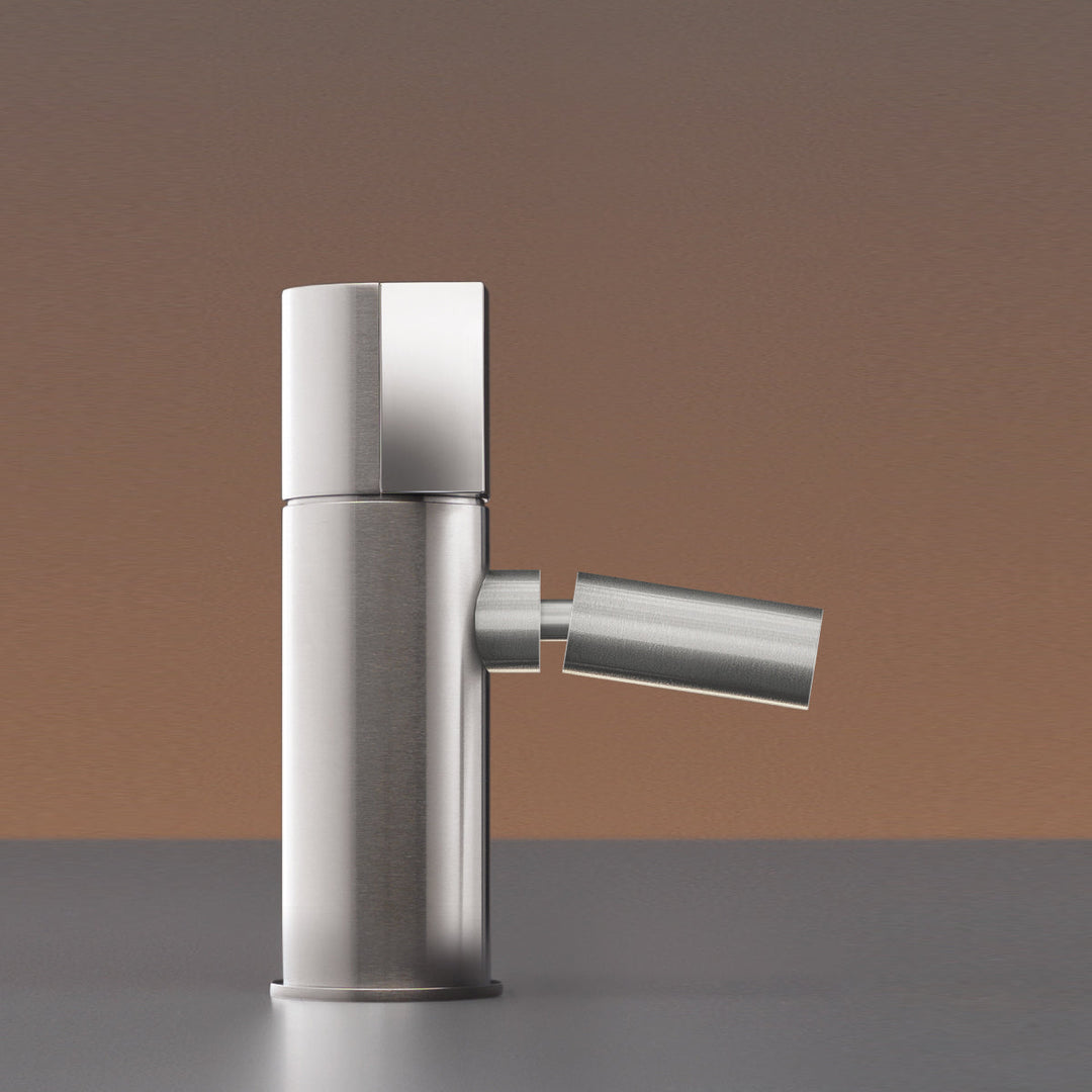 Duet Deck mounted mixer H. 135 mm with adjustable spout