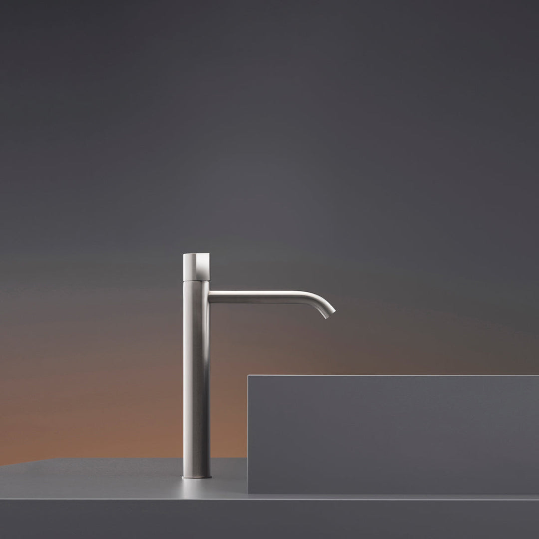 Duet Deck mounted mixer for countertop basin H. 335 mm