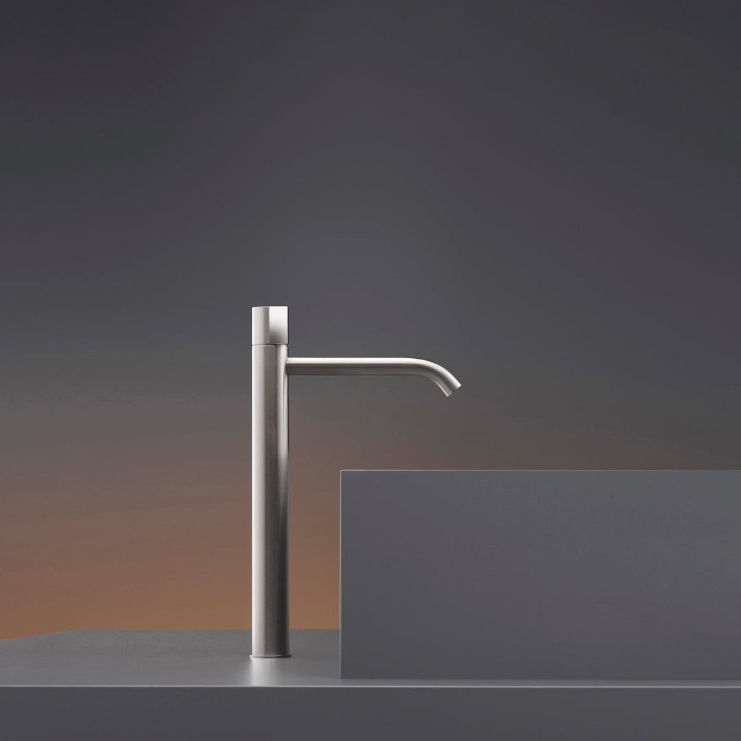 Duet Deck mounted mixer for countertop basin H. 370 mm