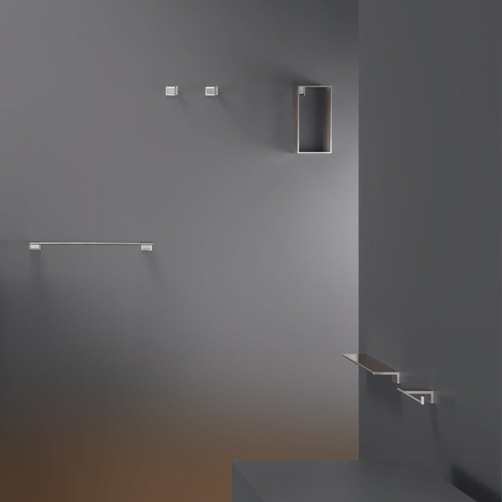 Duet Towel rail L. 450 mm