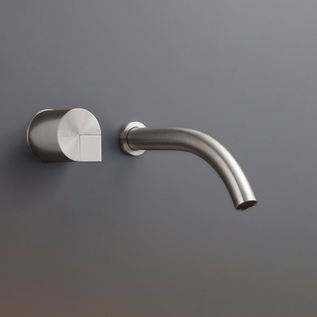 Duet Wall mounted mixer with spout L. 170 mm