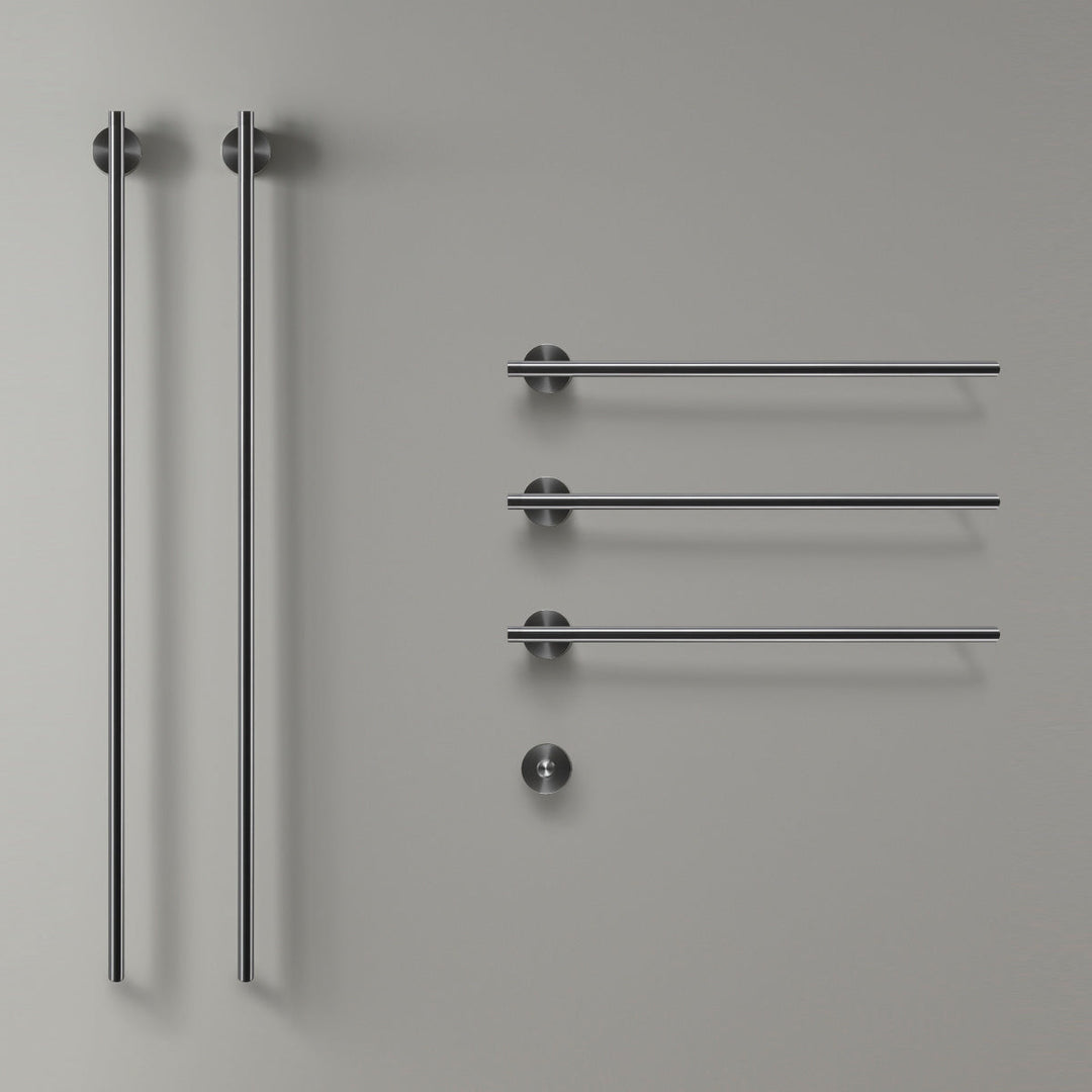 Equilibrio Electric towel warmer L. 580 mm and L. 1.060 mm, power button included