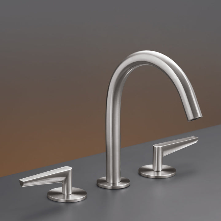 Flag Three-hole mixer with swivelling spout H. 190 mm