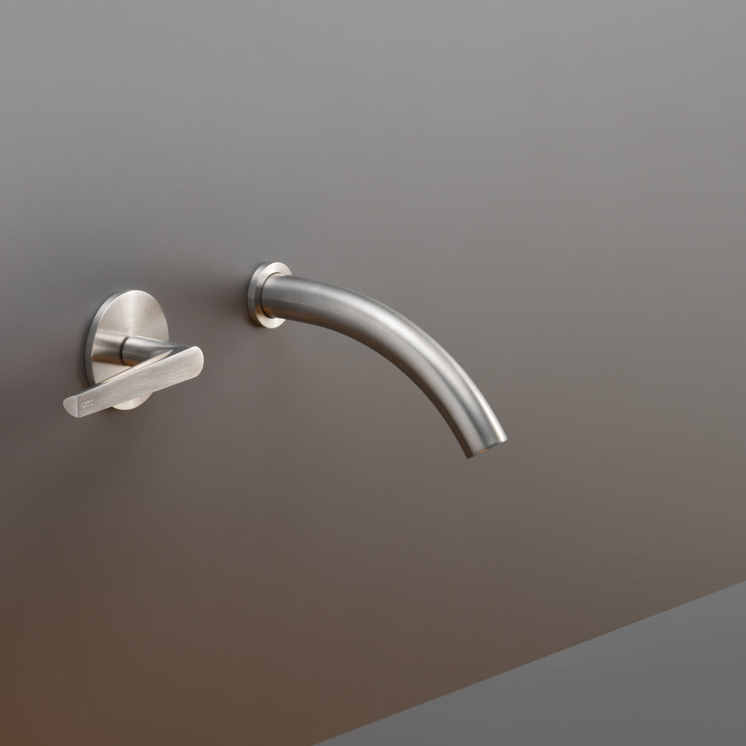 Flag Wall mounted progressive mixer with spout L. 125 mm
