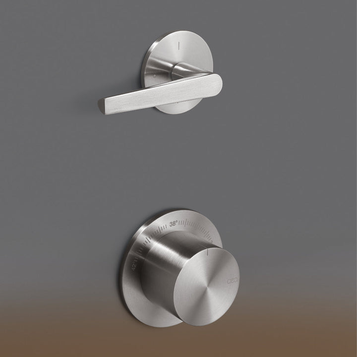 Flag Thermostatic shower mixer set with 2/3 way diverter