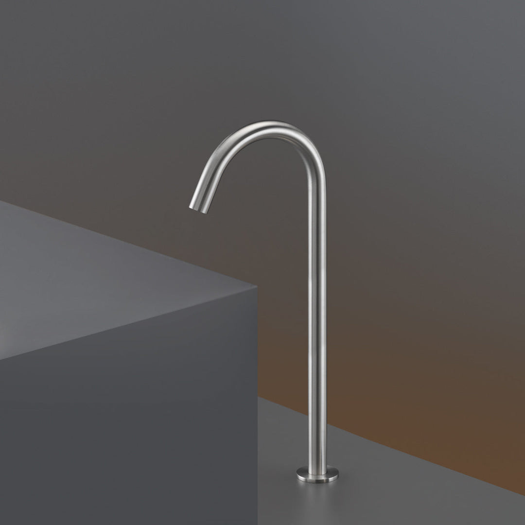 Spouts For Washbasin Bidet Deck mounted swivelling spout with undertop optional fixing