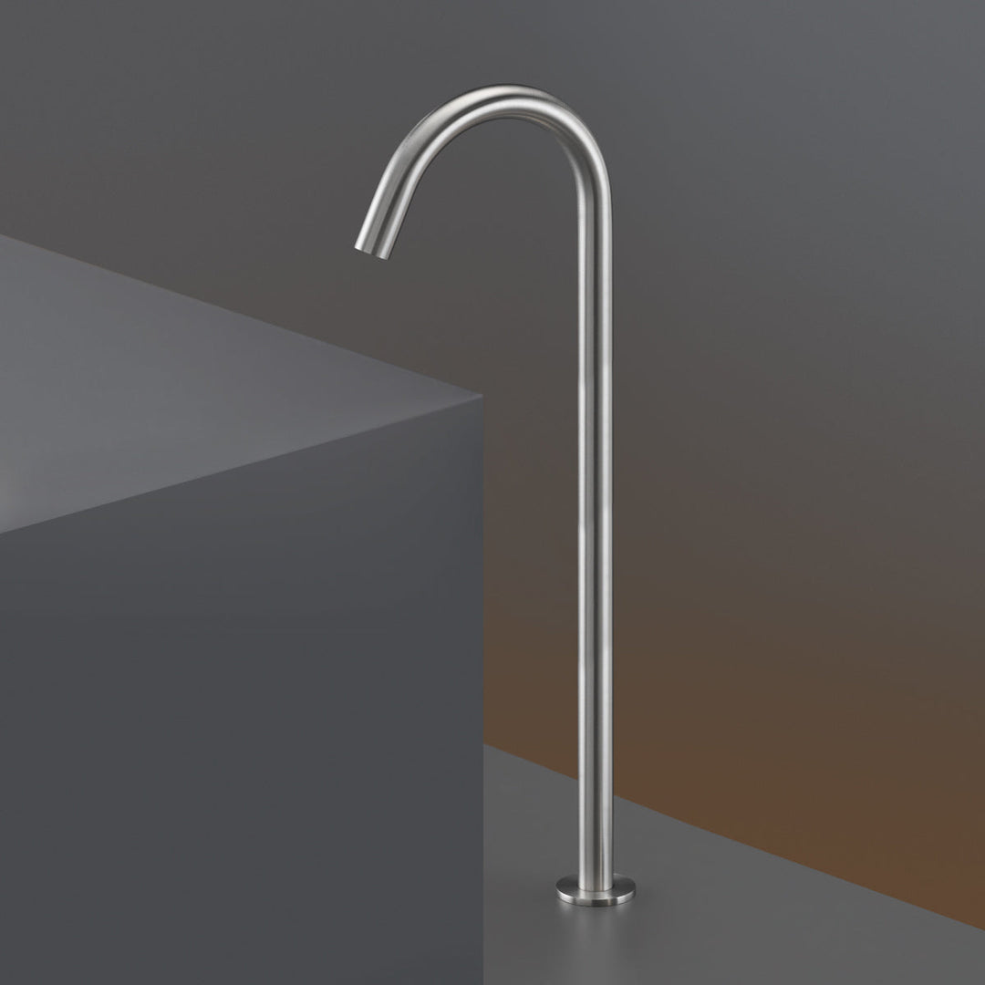 Spouts For Washbasin Bidet Deck mounted swivelling spout with undertop optional fixing