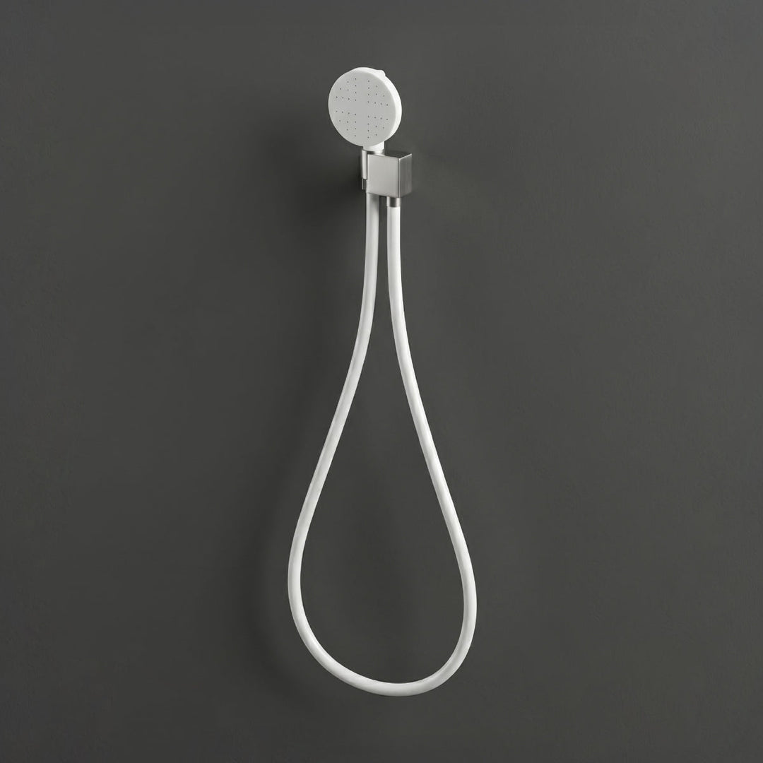 Hand Showers And Brackets Delrin® hand shower with bracket and water connection