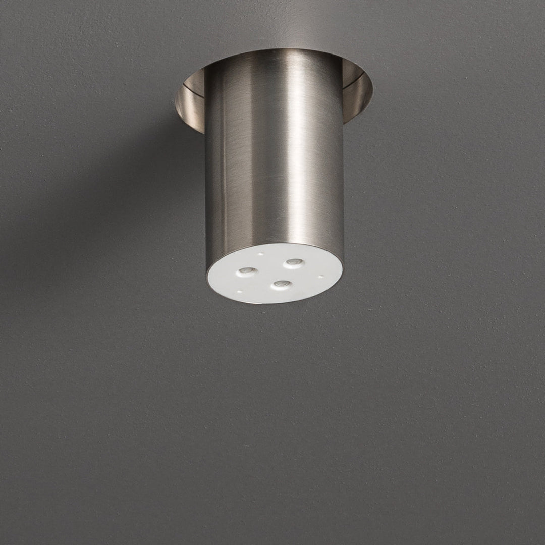 Wellness Semi- built-in shower head with Delrin® end and spiral jets