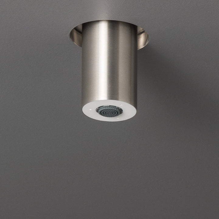Wellness Semi- built-in shower head with Delrin® end and conical rain jet