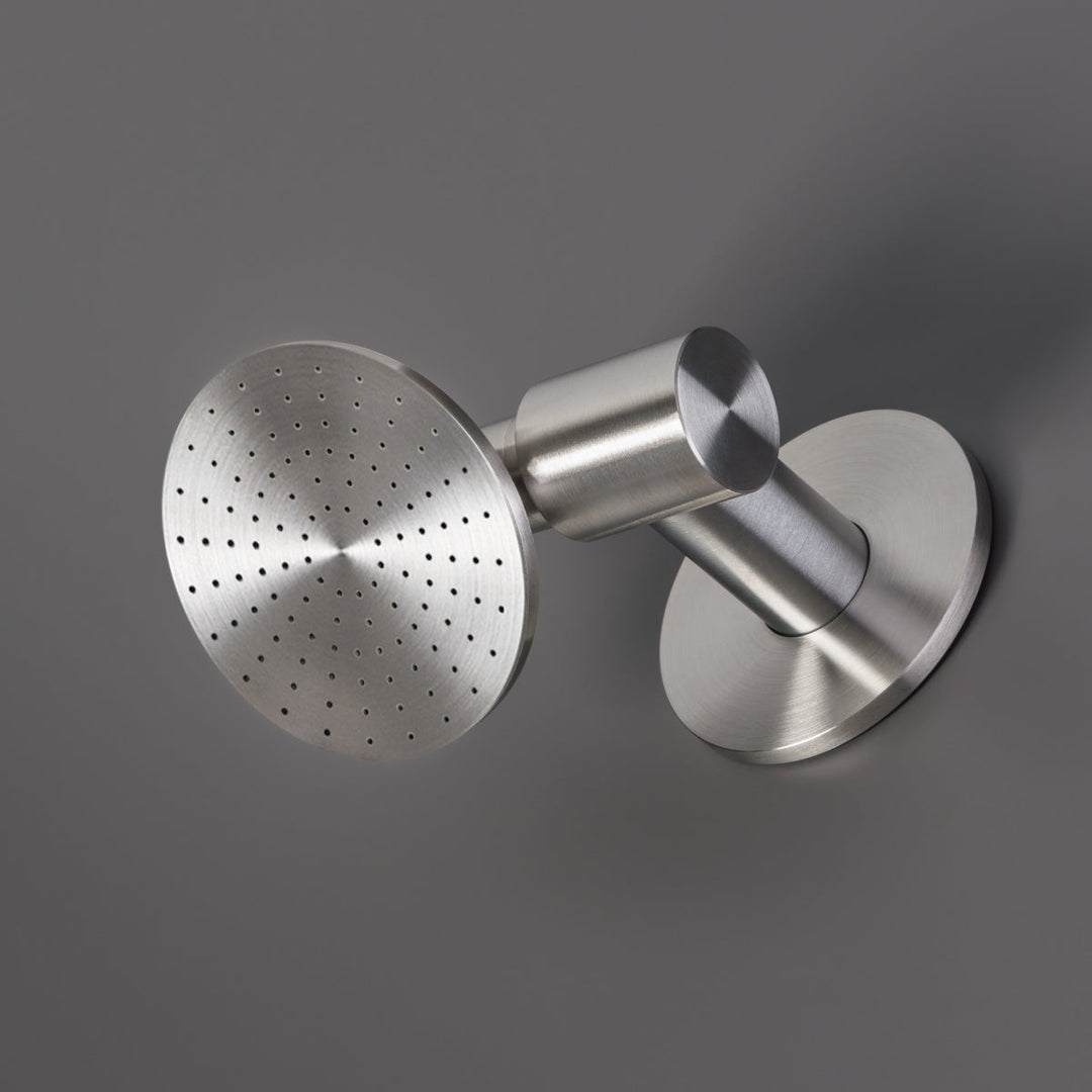 Shower Heads Adjustable stainless steel shower head with aerated rain jet
