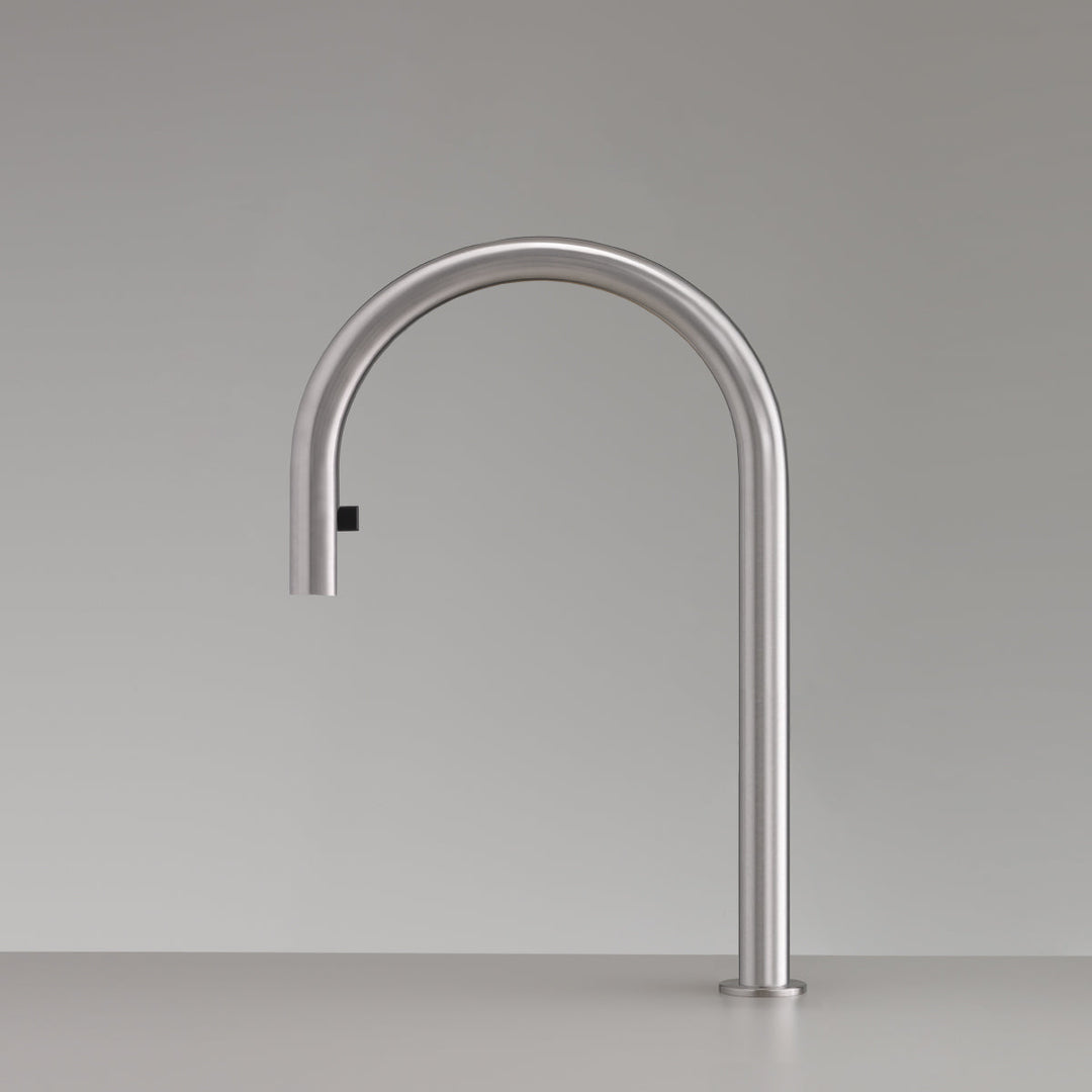 Sink Spouts With Pull Out Hand Shower Deck mounted swivelling spout with pull-out hand shower