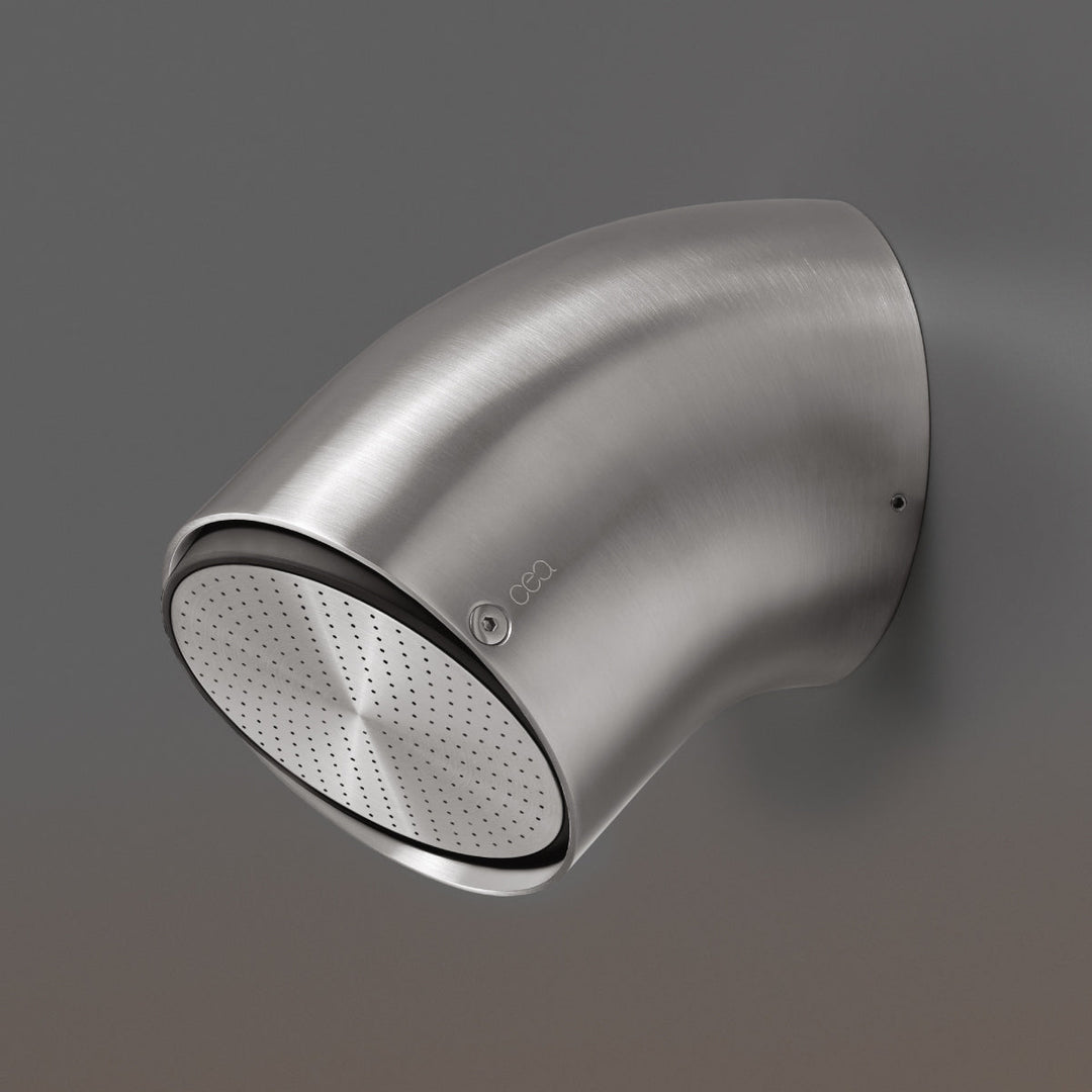Shower Heads Adjustable stainless steel shower head with aerated rain jet
