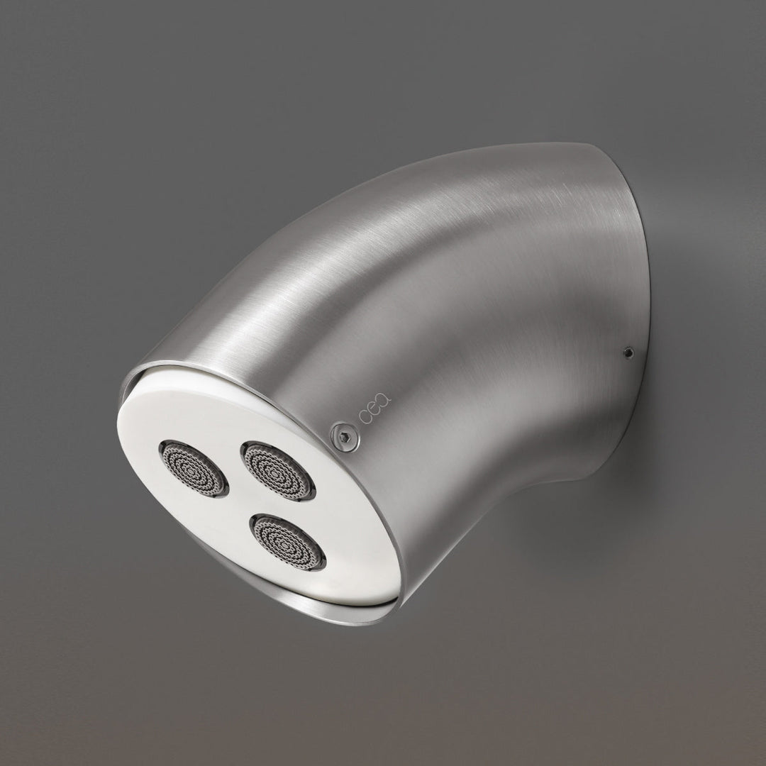 Shower Heads Adjustable shower head with Delrin® end and conical rain jet