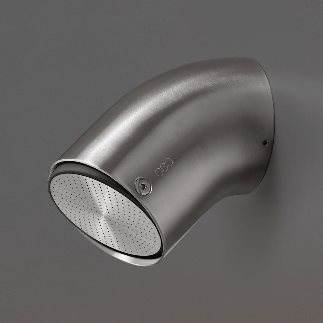 Shower Heads Adjustable stainless steel shower head with aerated rain jet