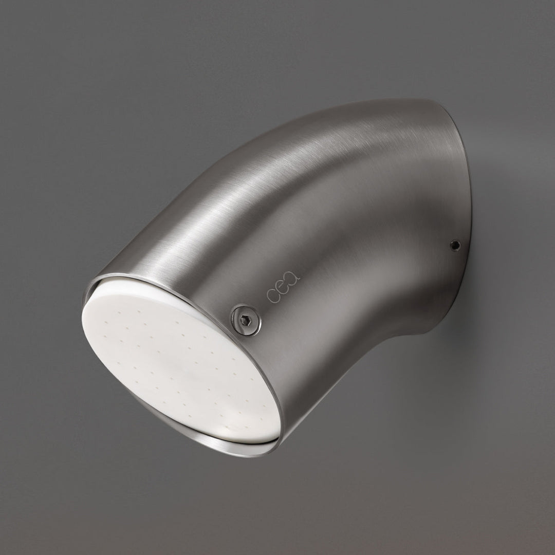 Shower Heads Adjustable shower head with Delrin® end and rain jet