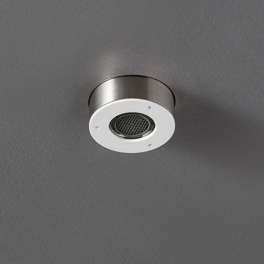 Wellness Built-in shower head with Delrin® end, pure free flow jet and LED chromotherapy
