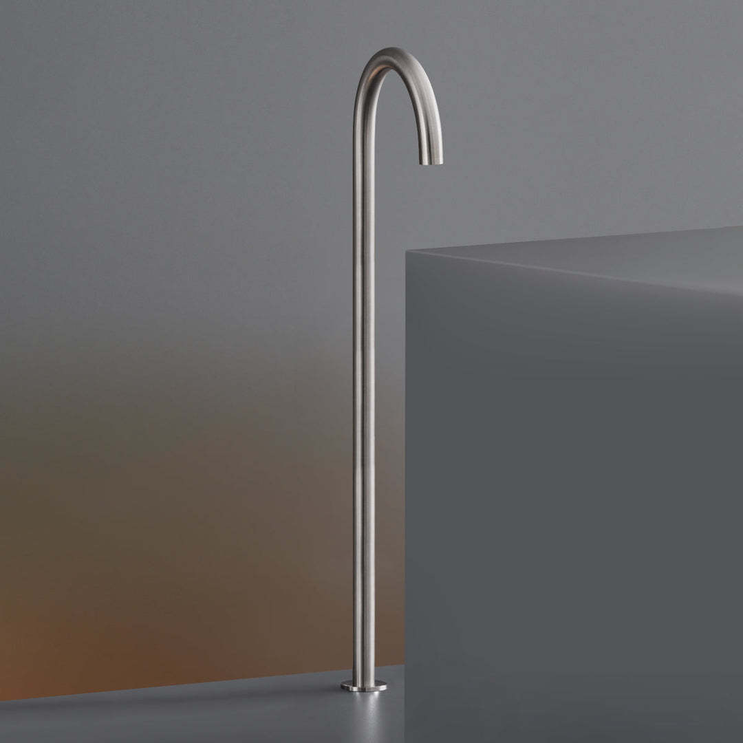 Spouts For Washbasin Bidet Deck mounted swivelling spout with undertop optional fixing