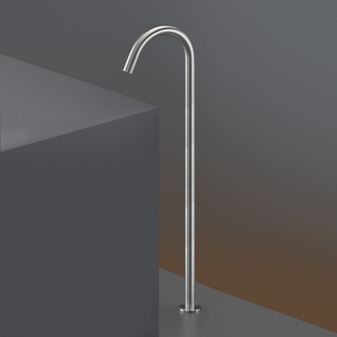 Spouts For Washbasin Bidet Deck mounted swivelling spout with undertop optional fixing