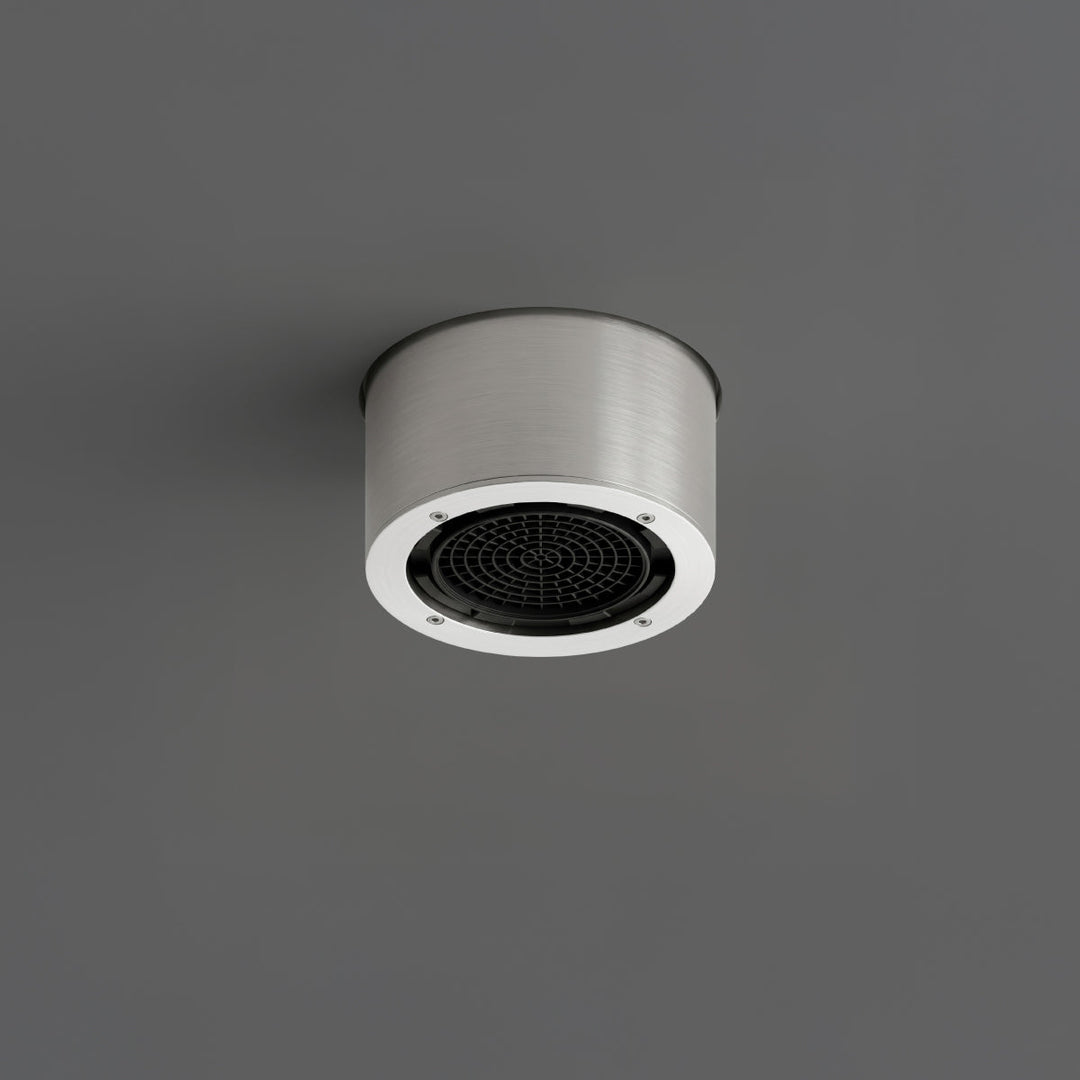 Wellness Built-in shower head with Delrin® end, pure free flow jet and LED chromotherapy