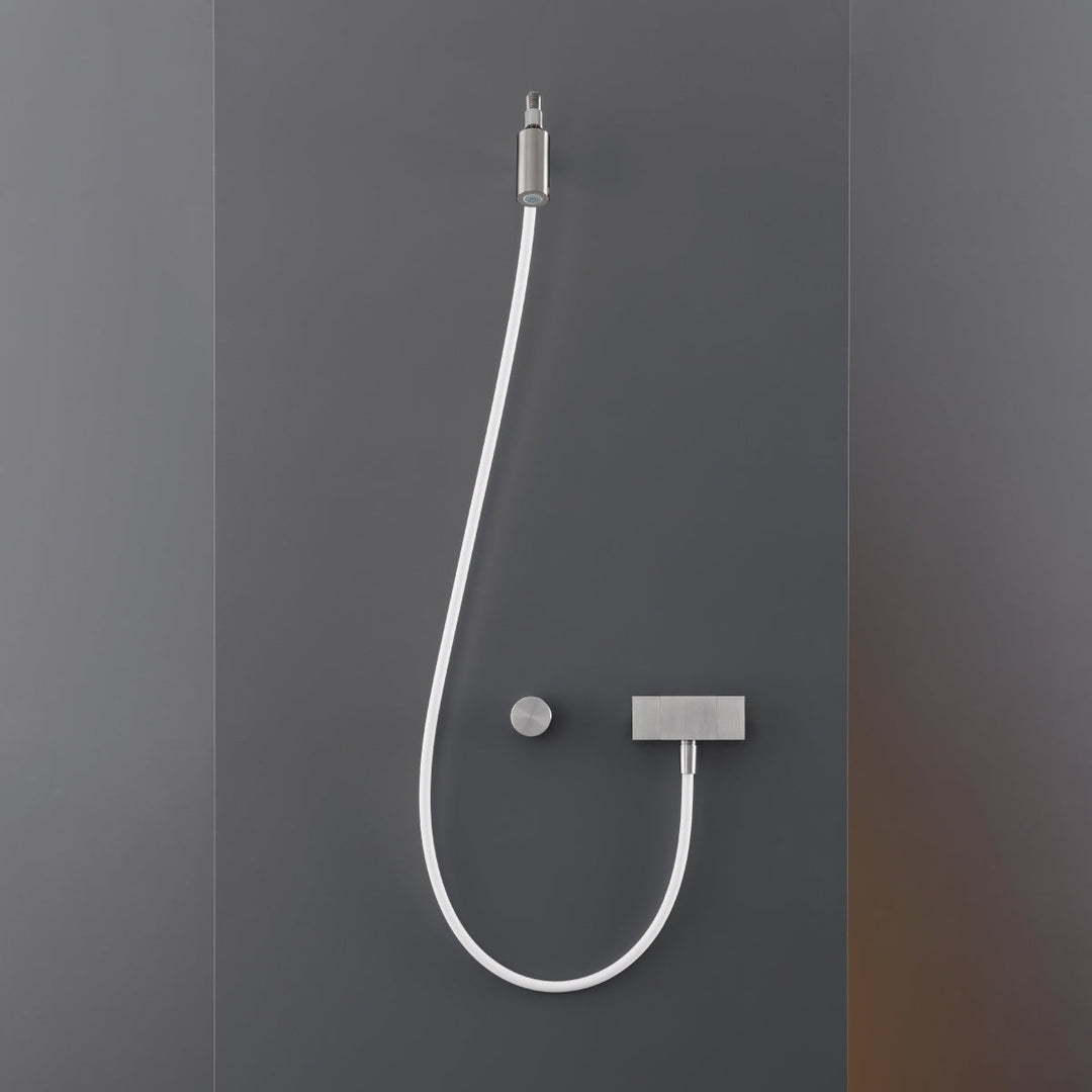 Shower Heads Shower head with conical rain jet and wall brackets
