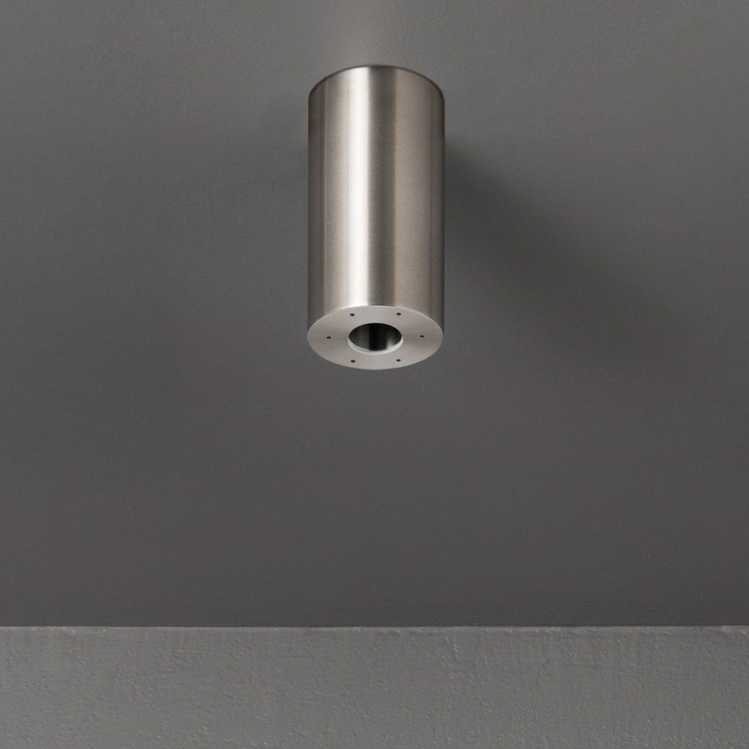 Wellness Shower head (Ø 50 mm, H. 100 mm) with mist jet and LED chromotherapy, flush ceiling mounting