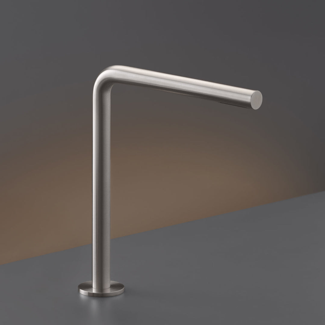 Spouts For Washbasin Bidet Deck mounted swivelling spout with undertop optional fixing