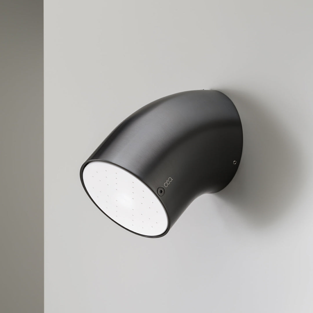 Shower Heads Adjustable shower head with Delrin® end and rain jet