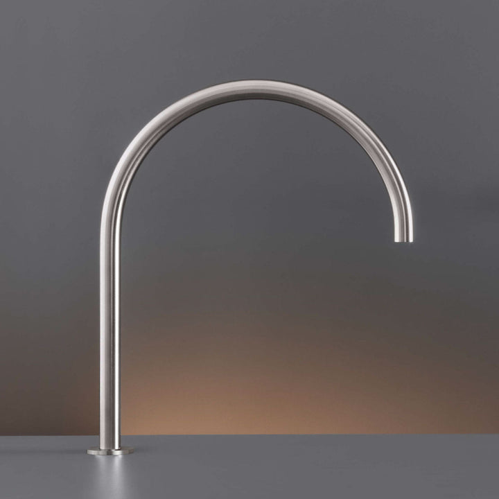 Spouts For Washbasin Bidet Deck mounted swivelling spout with undertop optional fixing