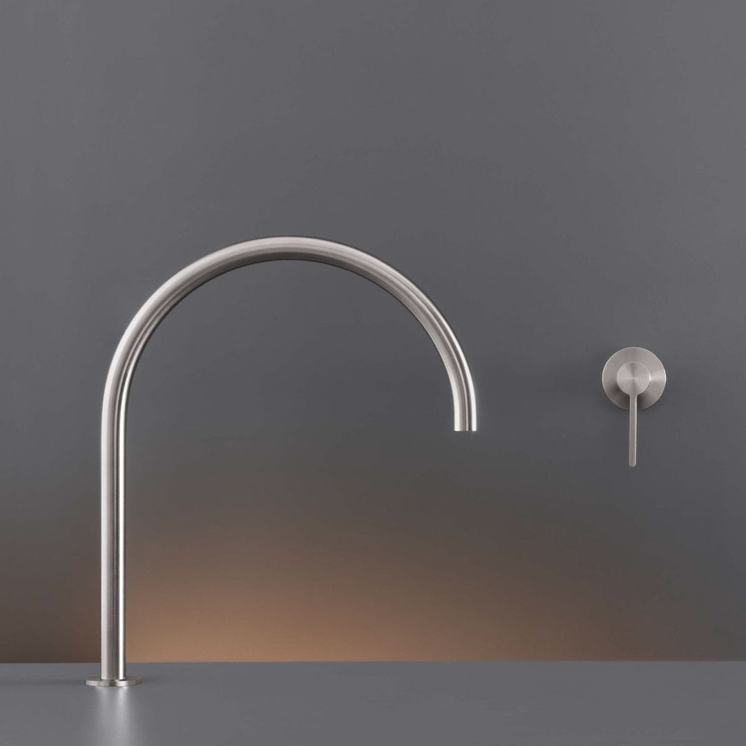 Spouts For Washbasin Bidet Deck mounted swivelling spout with undertop optional fixing