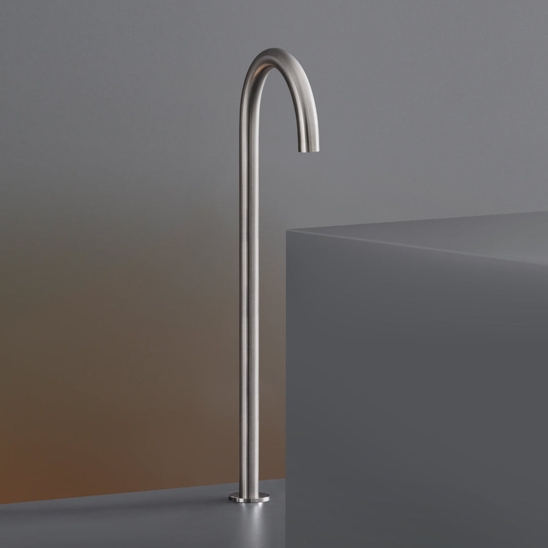 Spouts For Washbasin Bidet Deck mounted swivelling spout with undertop optional fixing