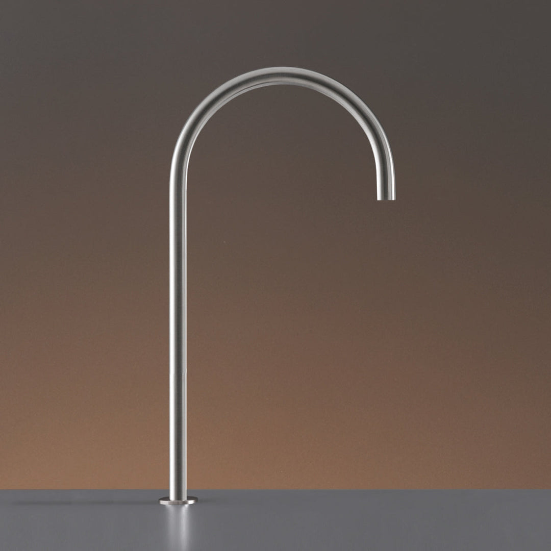 Spouts For Washbasin Bidet Deck mounted swivelling spout with undertop optional fixing
