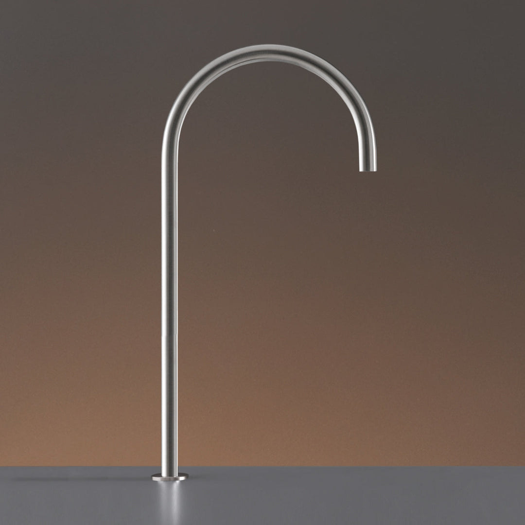 Spouts For Washbasin Bidet Deck mounted swivelling spout with undertop optional fixing
