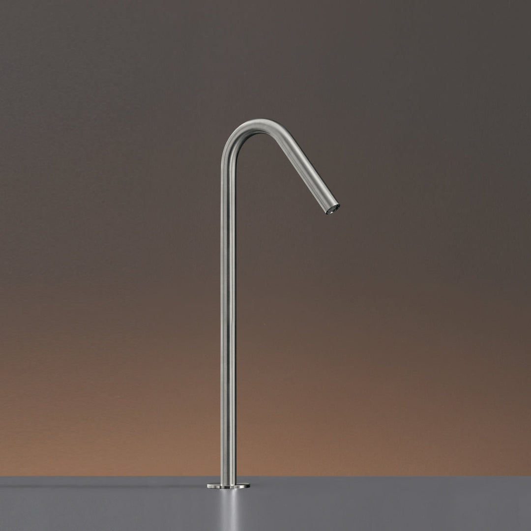 Spouts For Washbasin Bidet Deck mounted swivelling spout with undertop optional fixing