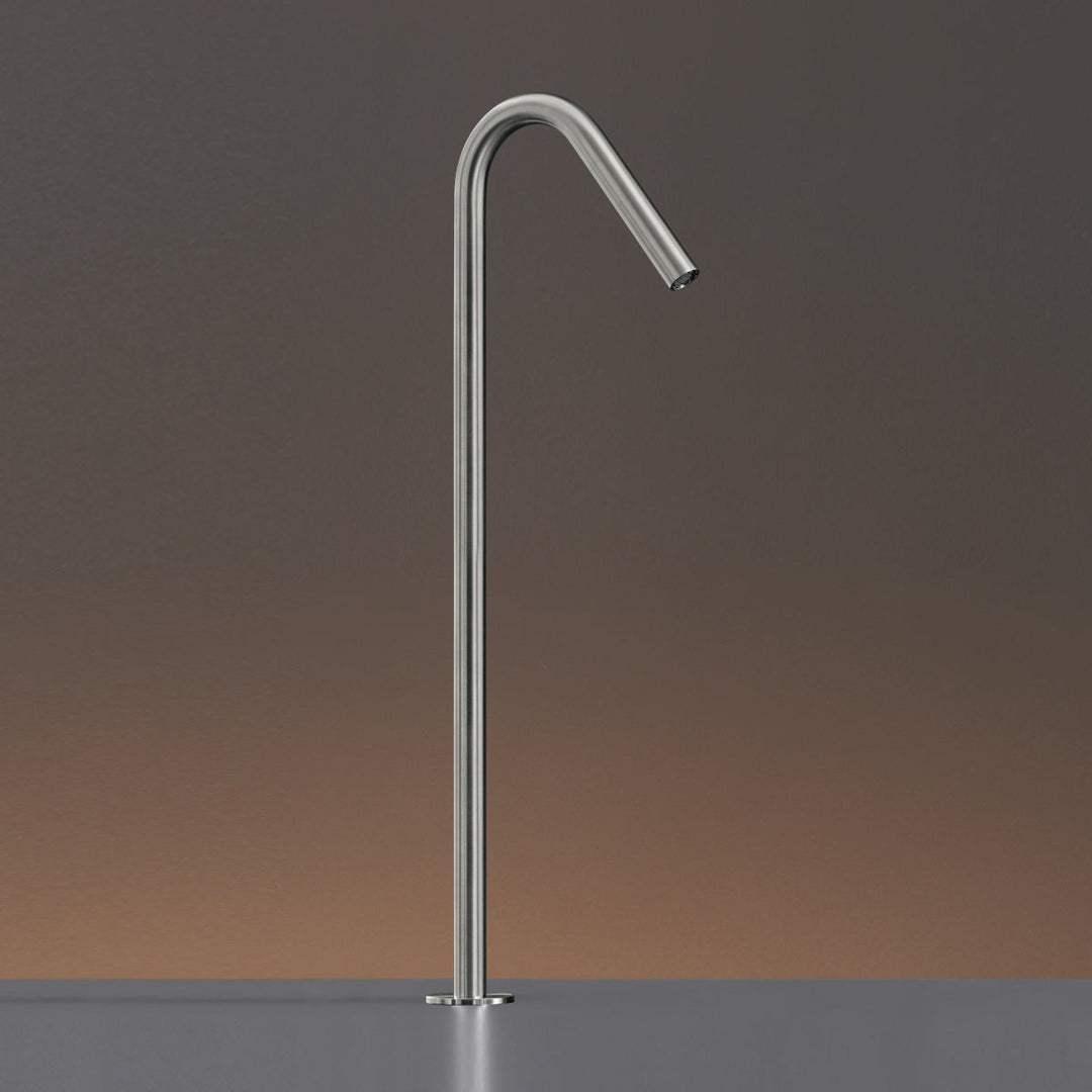 Spouts For Washbasin Bidet Deck mounted swivelling spout with undertop optional fixing