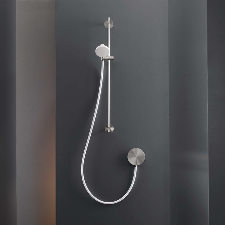 Hand Showers And Brackets Shower slide bar with cone-shaped bracket for hand shower