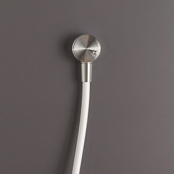 Hand Showers And Brackets Delrin® hand shower with bracket and water connection