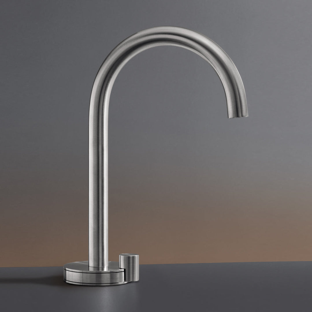 Giotto Deck mounted progressive mixer with spout H. 255 mm