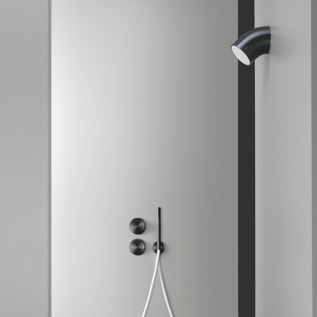 Giotto Plus Thermostatic shower mixer set with Acqua Stop System and 2/3 way diverter