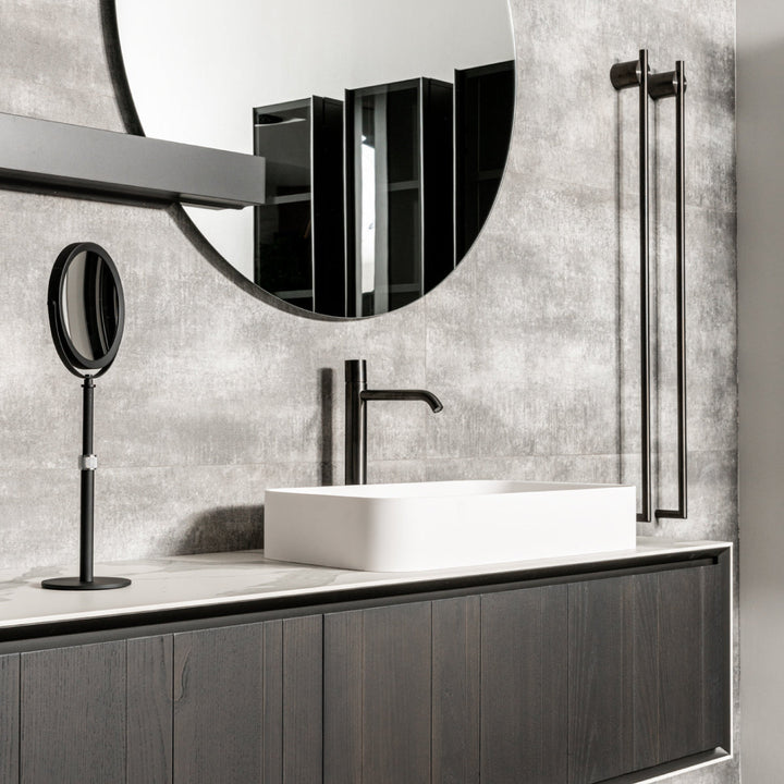 Giotto Plus Deck mounted mixer for countertop basin H. 335 mm