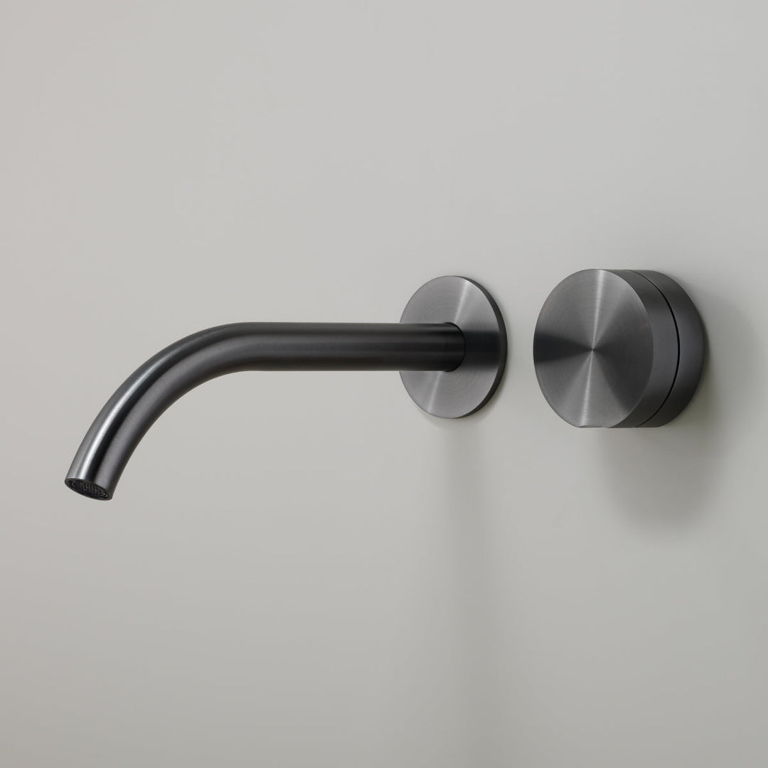 Giotto Plus Wall mounted mixer with spout L. 170 mm